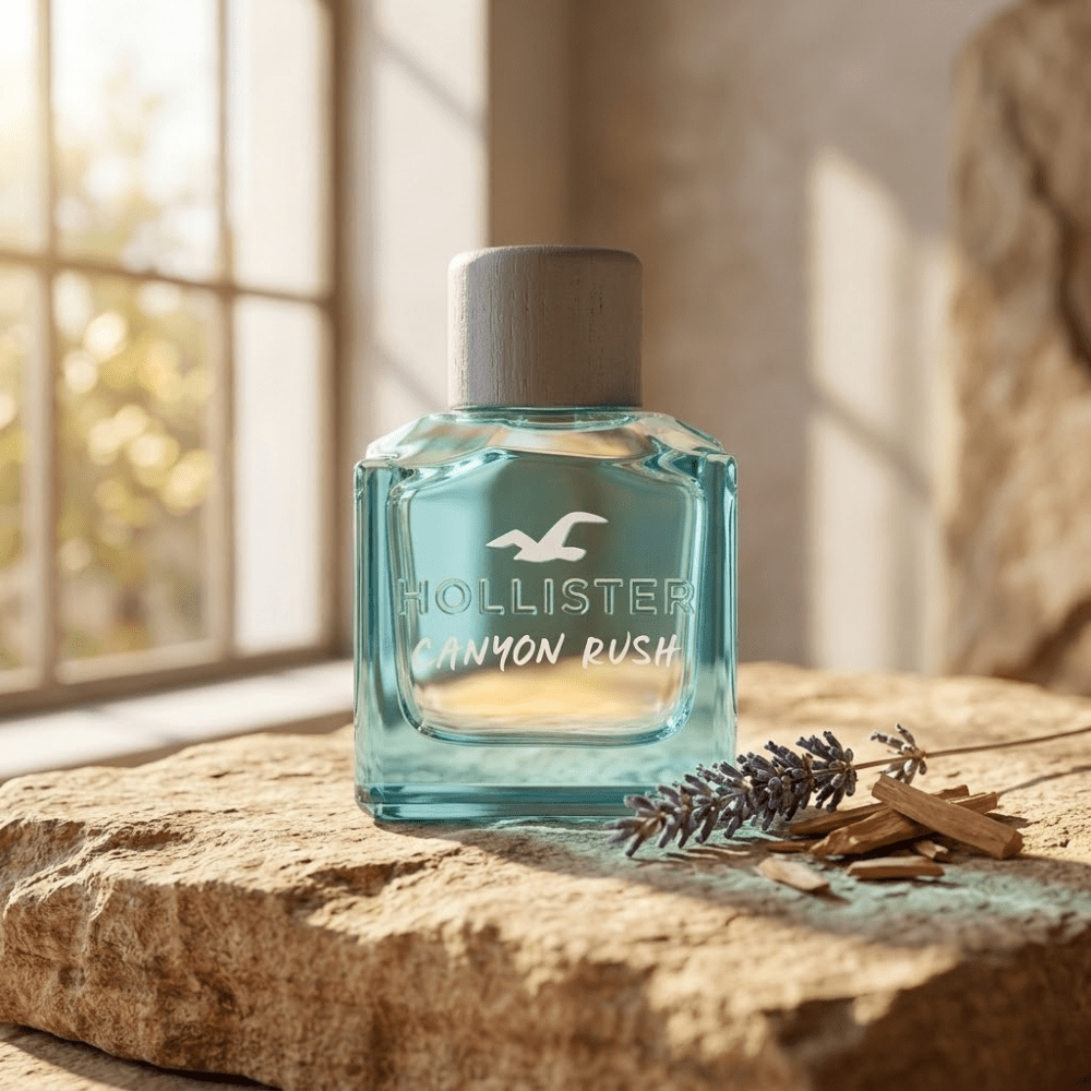 Canyon Rush by Hollister, 3.4 oz EDT Spray for Men - Unik Glow