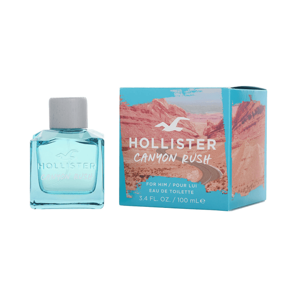 Canyon Rush by Hollister, 3.4 oz EDT Spray for Men - Unik Glow