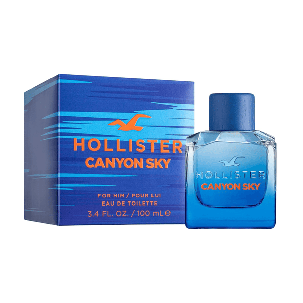 Canyon Sky by Hollister, 3.4 oz EDT Spray for Men - Unik Glow