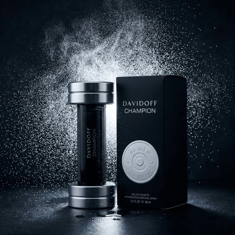 Champion by Davidoff, 3 oz EDT Spray for Men - Unik Glow