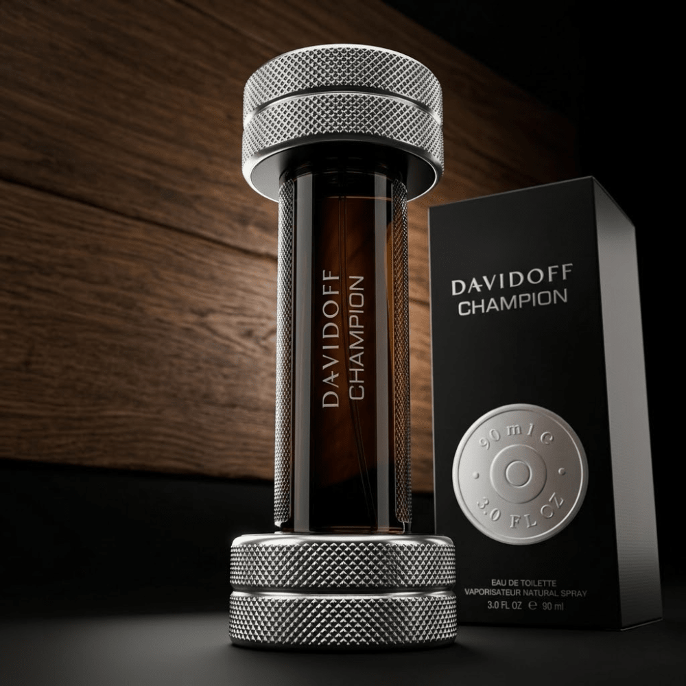 Champion by Davidoff, 3 oz EDT Spray for Men - Unik Glow