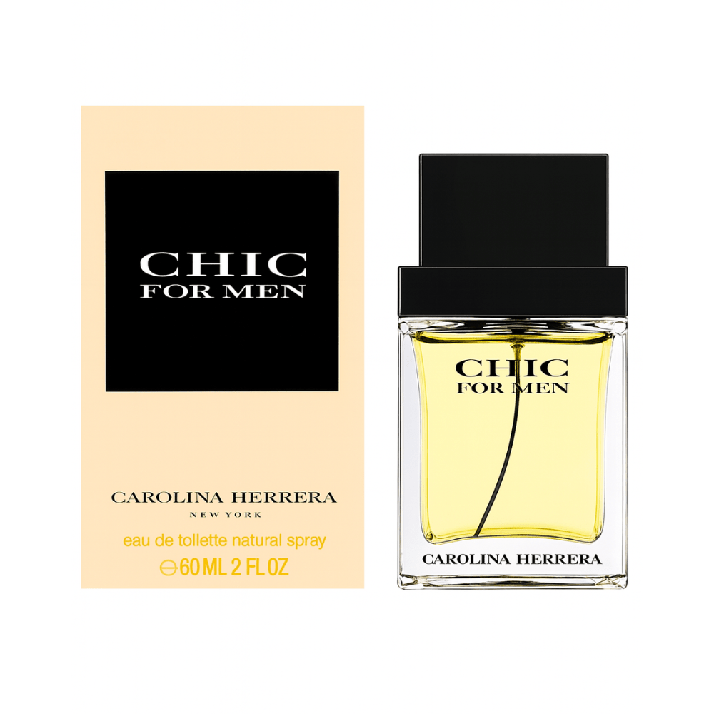 Chic by Carolina Herrera, 2 oz EDT Spray for Men - Unik Glow