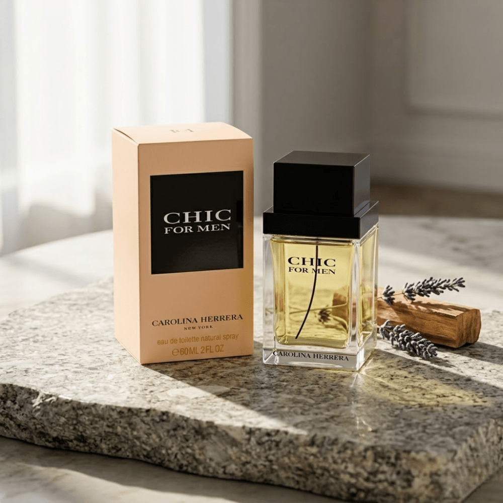 Chic by Carolina Herrera, 2 oz EDT Spray for Men - Unik Glow