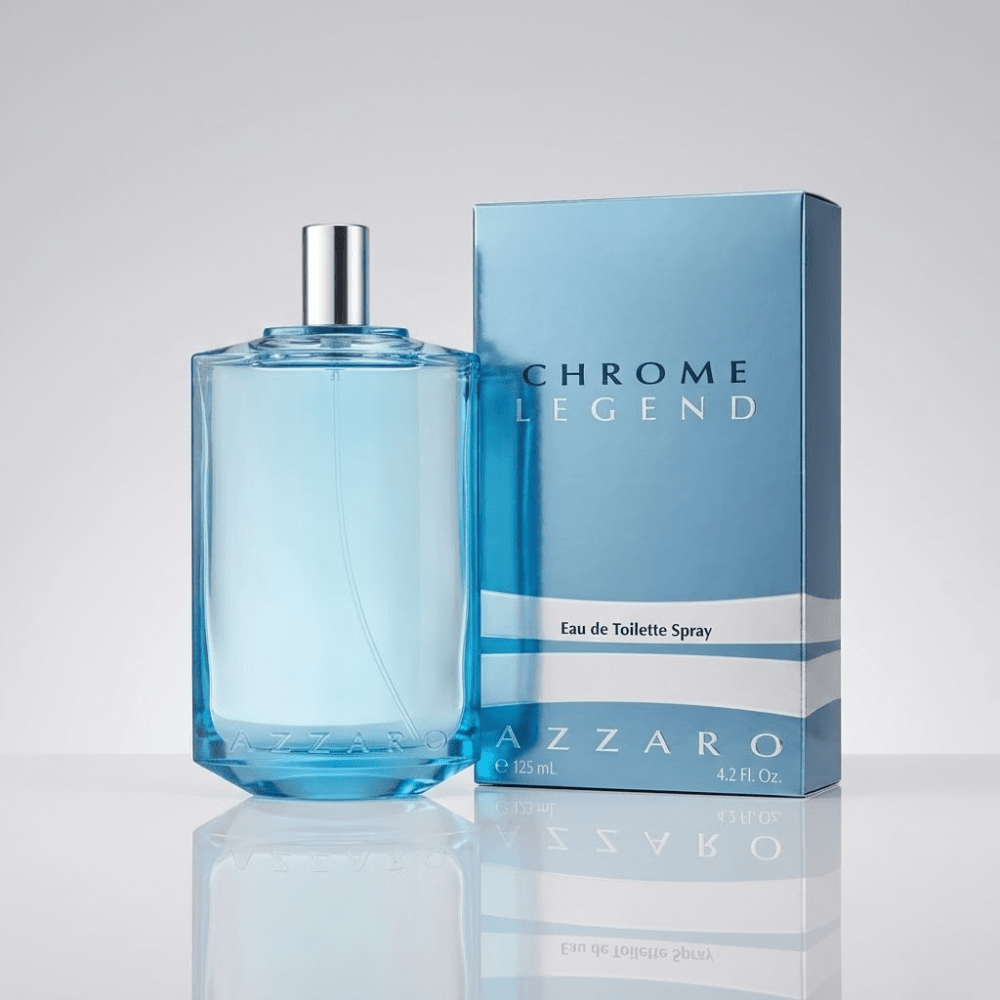 Chrome Legend by Azzaro, 4.2 oz EDT Spray for Men - Unik Glow