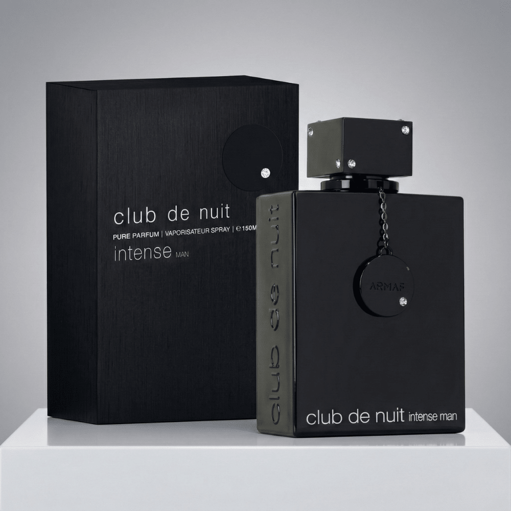 Club De Nuit Intense by Armaf, 5 oz Pure Parfum Spray for Men - Unik Glow