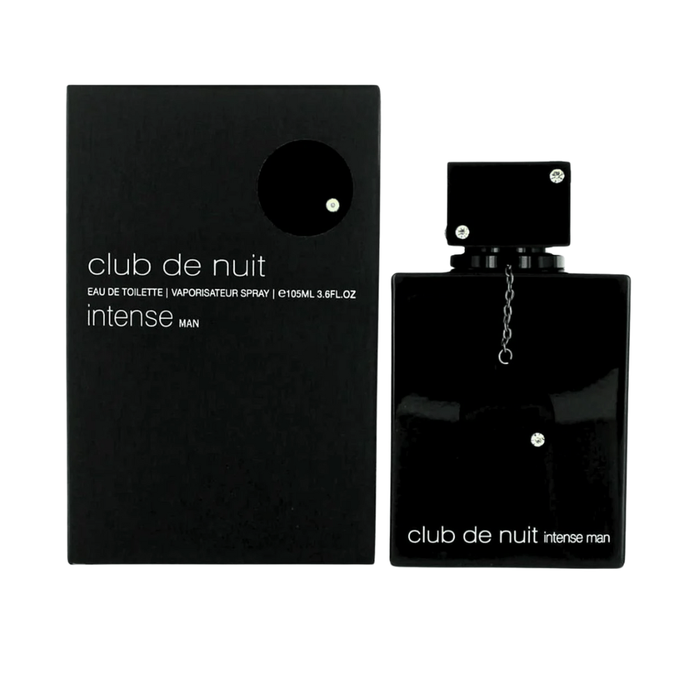 Club De Nuit Intense by Armaf, 3.6 oz EDT Spray for Men - Unik Glow