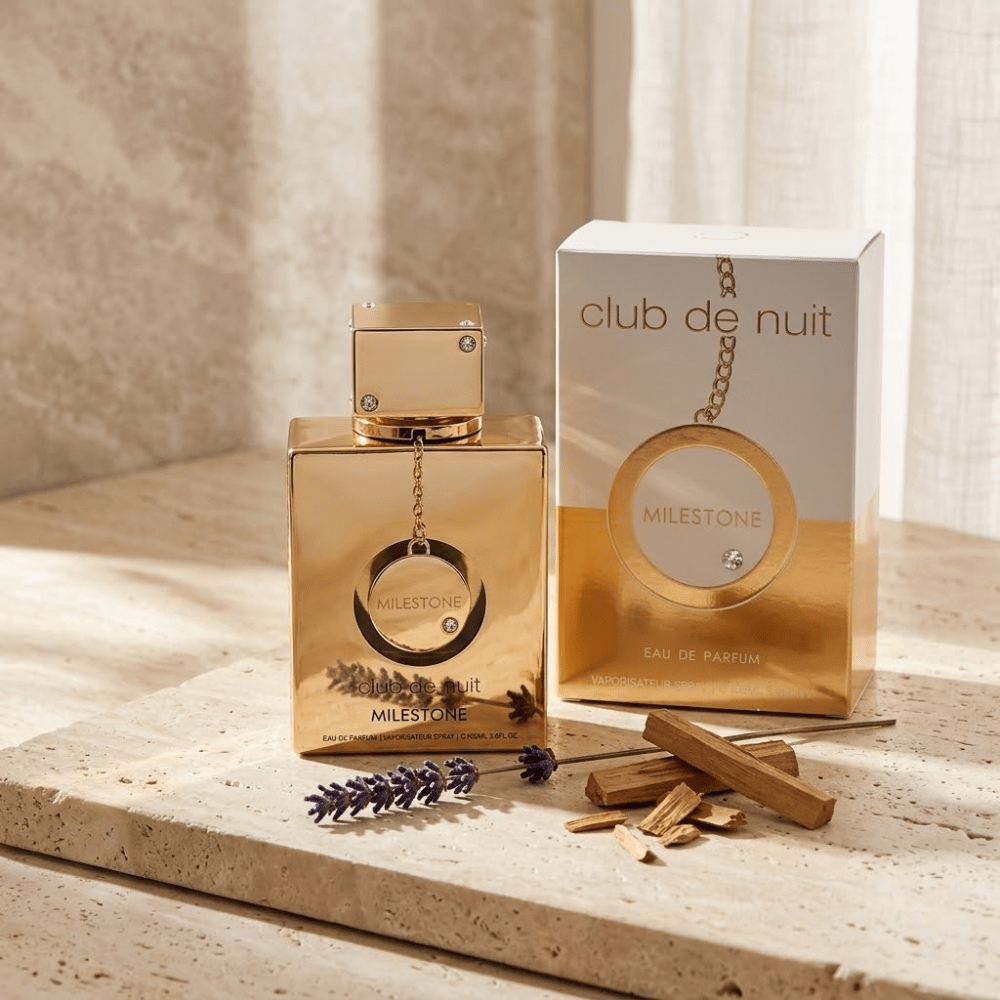 Club De Nuit Milestone by Armaf, 3.6 oz EDP for Unisex - Unik Glow