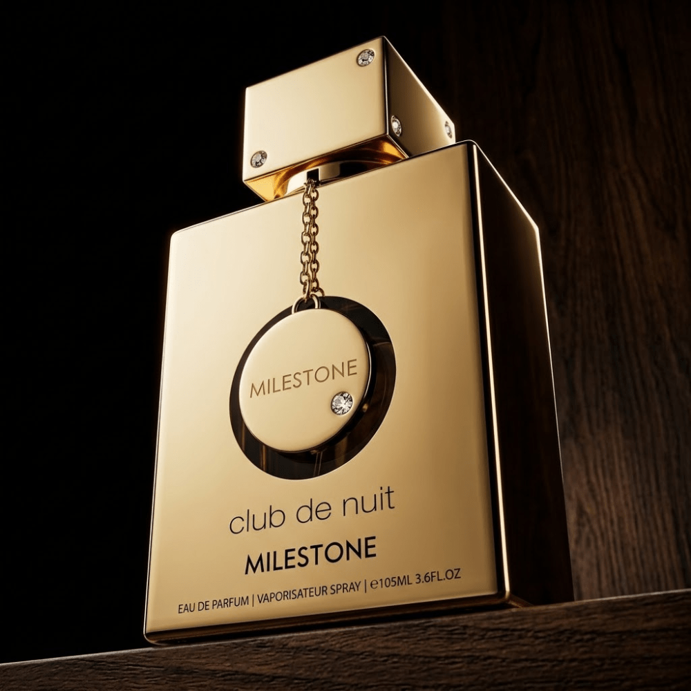 Club De Nuit Milestone by Armaf, 3.6 oz EDP for Unisex - Unik Glow