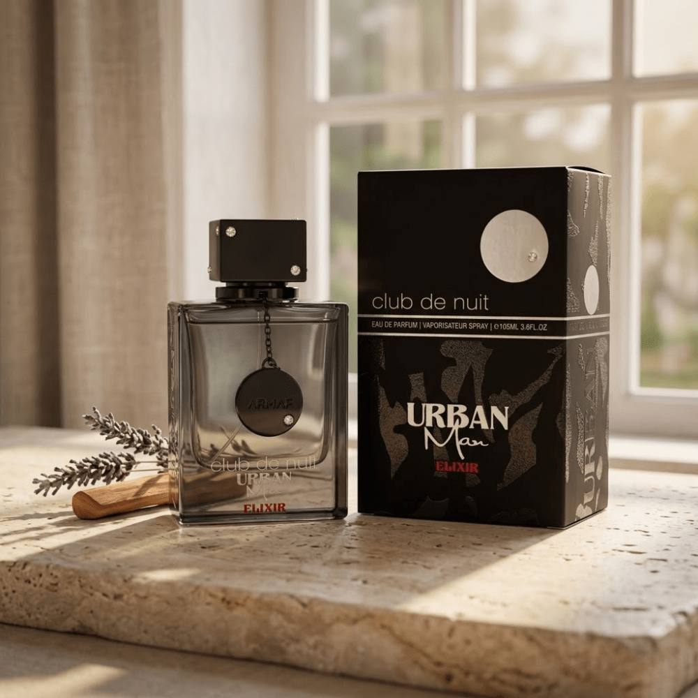 Club De Nuit Urban Elixir by Armaf, 3.6 oz EDP Spray for Men - Unik Glow