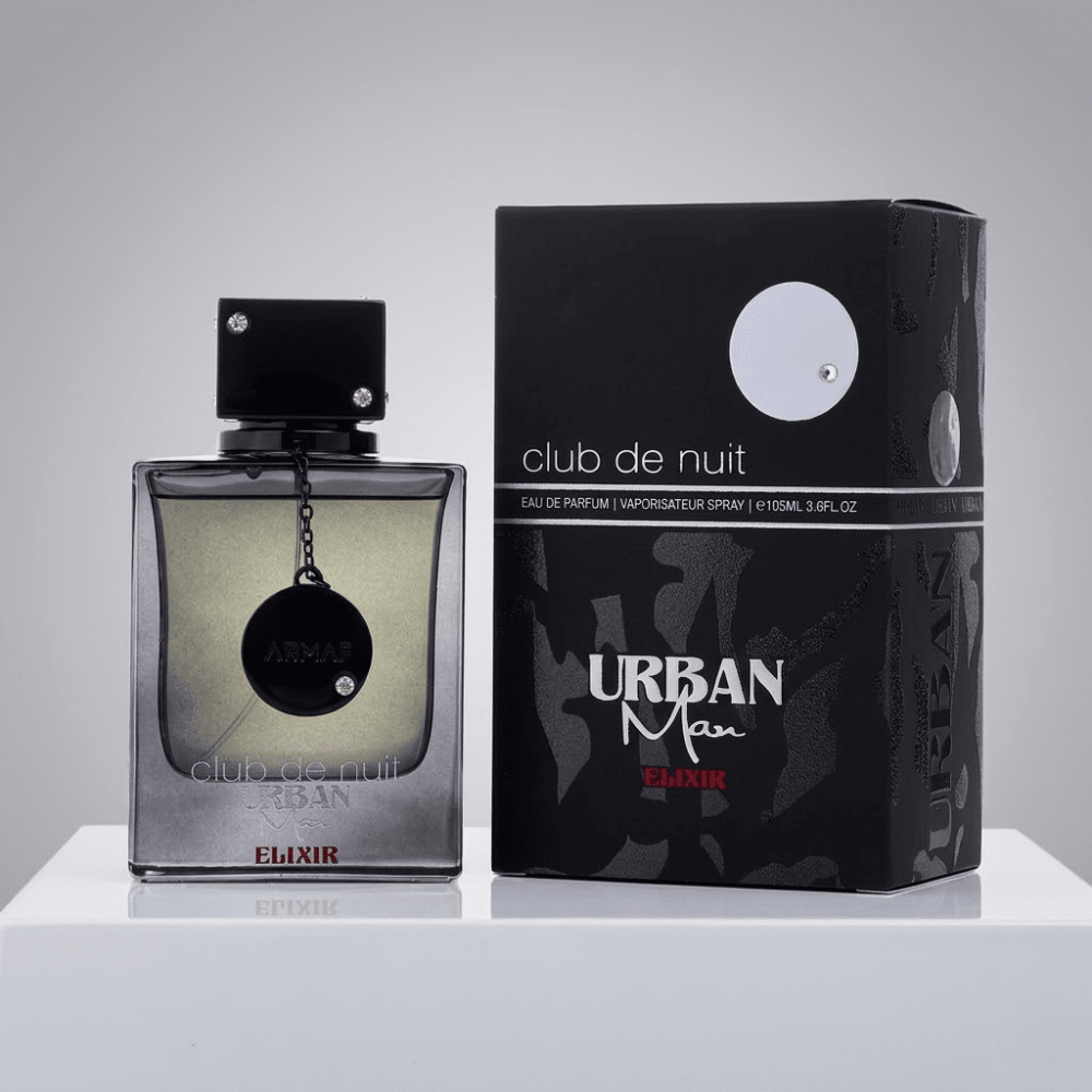 Club De Nuit Urban Elixir by Armaf, 3.6 oz EDP Spray for Men - Unik Glow
