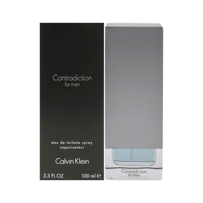 Contradiction by Calvin Klein, 3.4 oz EDT Spray for Men - Unik Glow