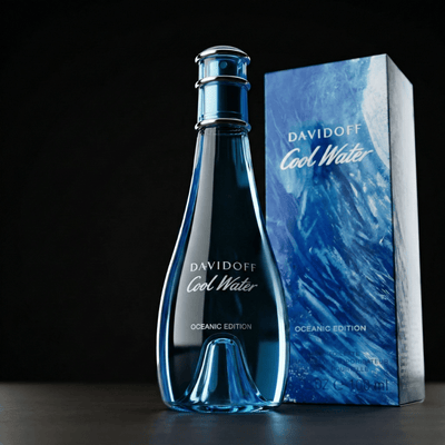 Cool Water Oceanic Edition by Davidoff, 3.3 oz EDT Spray for Women - Unik Glow