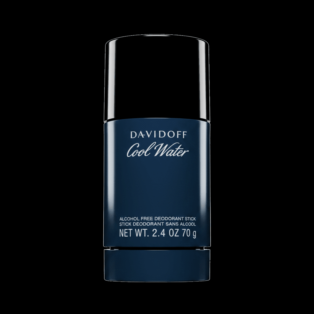 Cool Water by Davidoff, 2.4 oz Alcohol Free Deodorant Stick for Men - Unik Glow