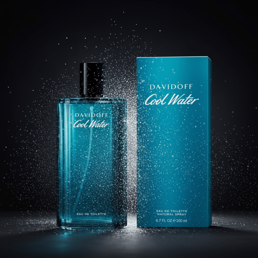 Cool Water by Davidoff, 6.7 oz EDT Spray for Men - Unik Glow