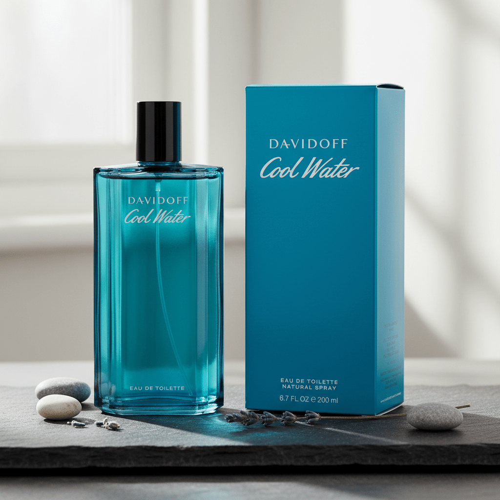 Cool Water by Davidoff, 6.7 oz EDT Spray for Men - Unik Glow