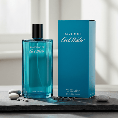 Cool Water by Davidoff, 6.7 oz EDT Spray for Men - Unik Glow