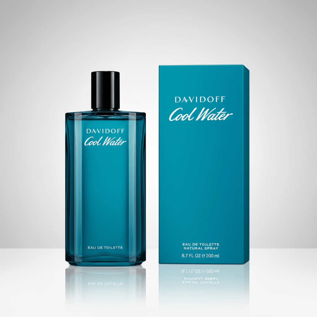 Cool Water by Davidoff, 6.7 oz EDT Spray for Men - Unik Glow