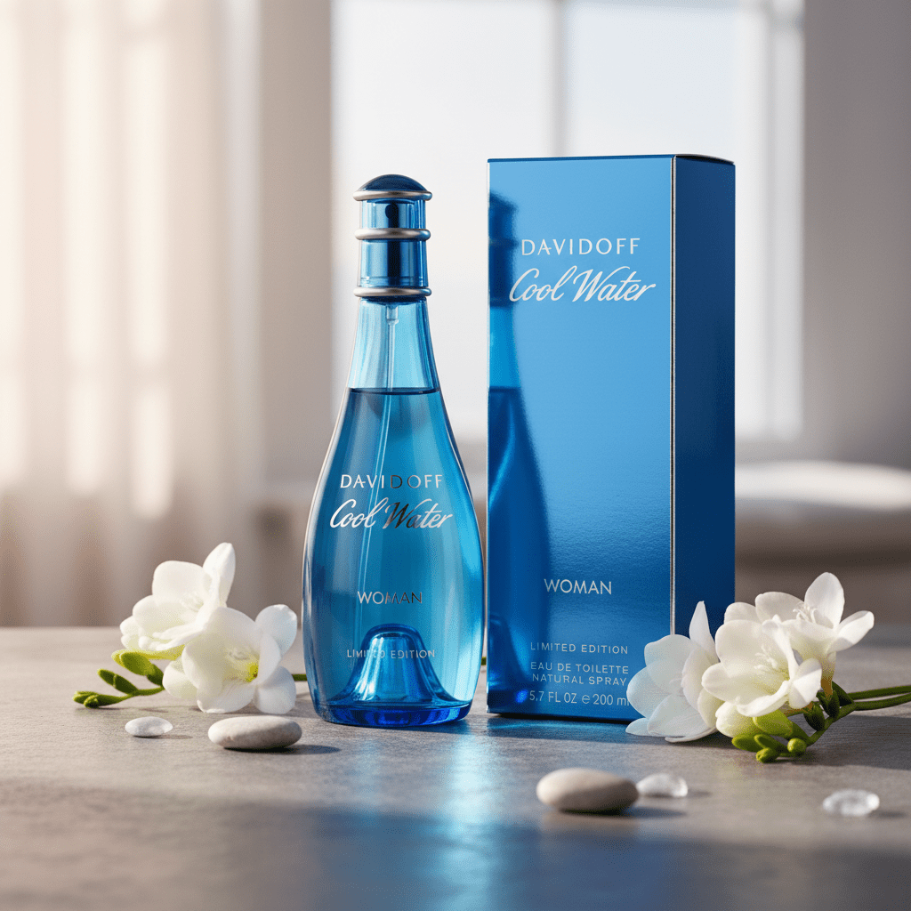 Cool Water by Davidoff, 6.7 oz EDT Spray for Women - Unik Glow