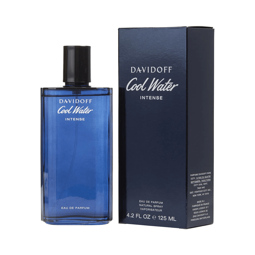 Cool Water Intense by Davidoff, 4.2 oz EDP Spray for Men - Unik Glow
