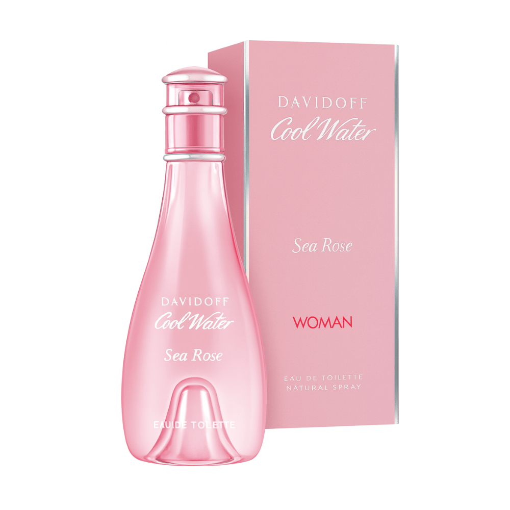 Cool Water Sea Rose by Davidoff, 3.4 oz EDT Spray for Women - Unik Glow