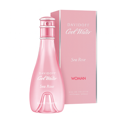 Cool Water Sea Rose by Davidoff, 3.4 oz EDT Spray for Women - Unik Glow