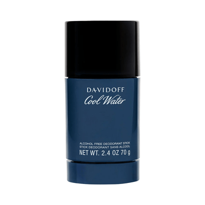 Cool Water by Davidoff, 2.4 oz Alcohol Free Deodorant Stick for Men - Unik Glow