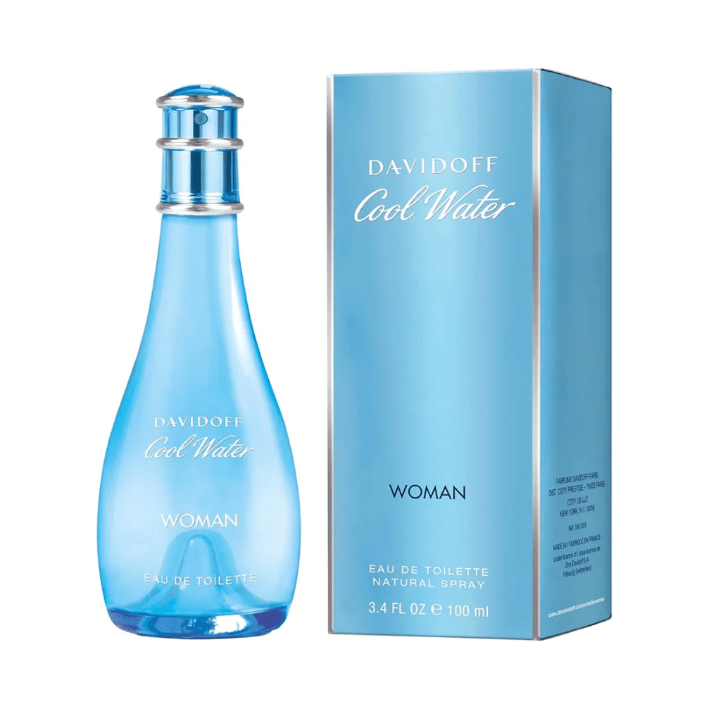 Cool Water by Davidoff, 3.4 oz EDT Spray for Women - Unik Glow