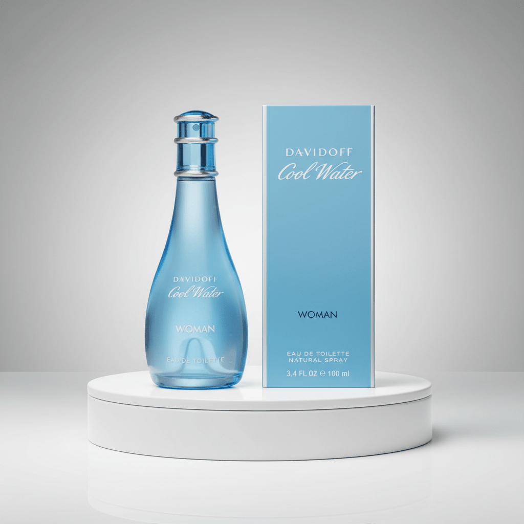 Cool Water by Davidoff, 3.4 oz EDT Spray for Women - Unik Glow