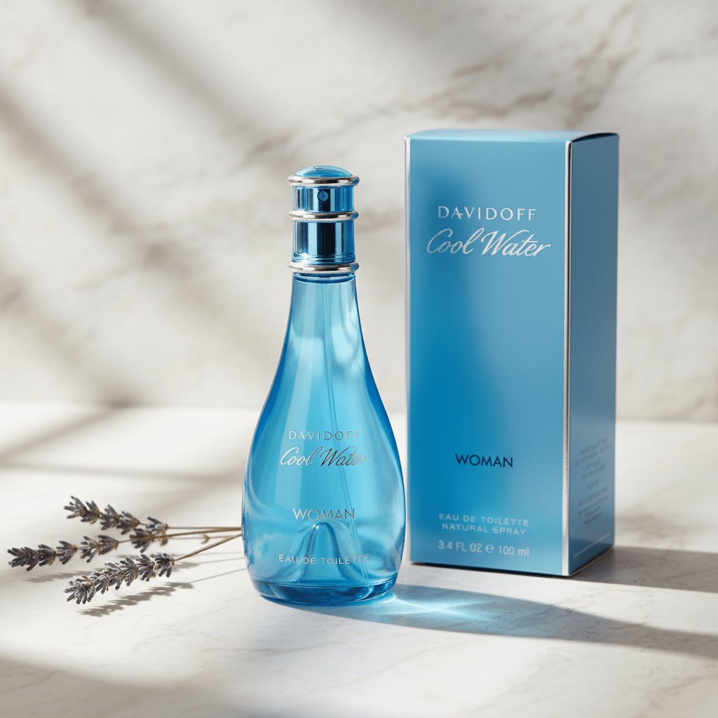 Cool Water by Davidoff, 3.4 oz EDT Spray for Women - Unik Glow
