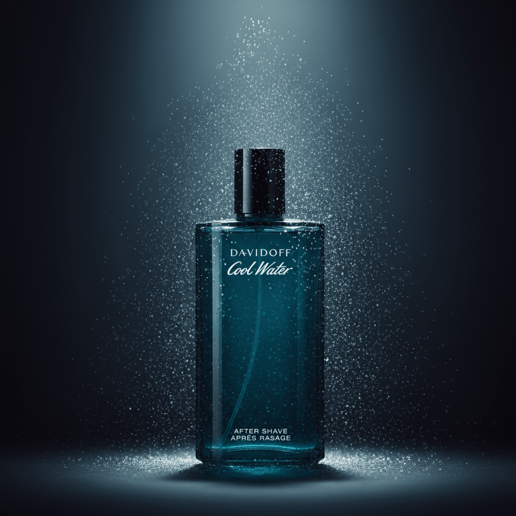 Cool Water by Davidoff, 4.2 oz After Shave Splash for Men - Unik Glow