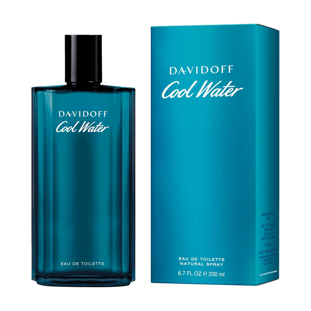 Cool Water by Davidoff, 6.7 oz EDT Spray for Men - Unik Glow