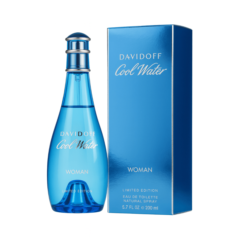Cool Water by Davidoff, 6.7 oz EDT Spray for Women - Unik Glow
