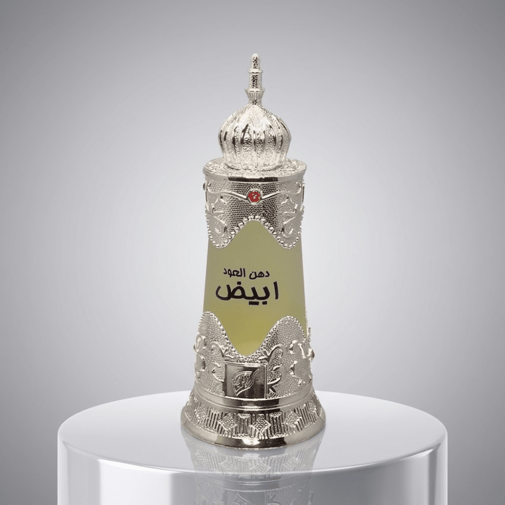 Dehn Al Oudh Abiyad by Afnan, 0.67 oz Perfume Oil for Unisex - Unik Glow