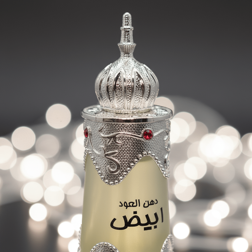 Dehn Al Oudh Abiyad by Afnan, 0.67 oz Perfume Oil for Unisex - Unik Glow