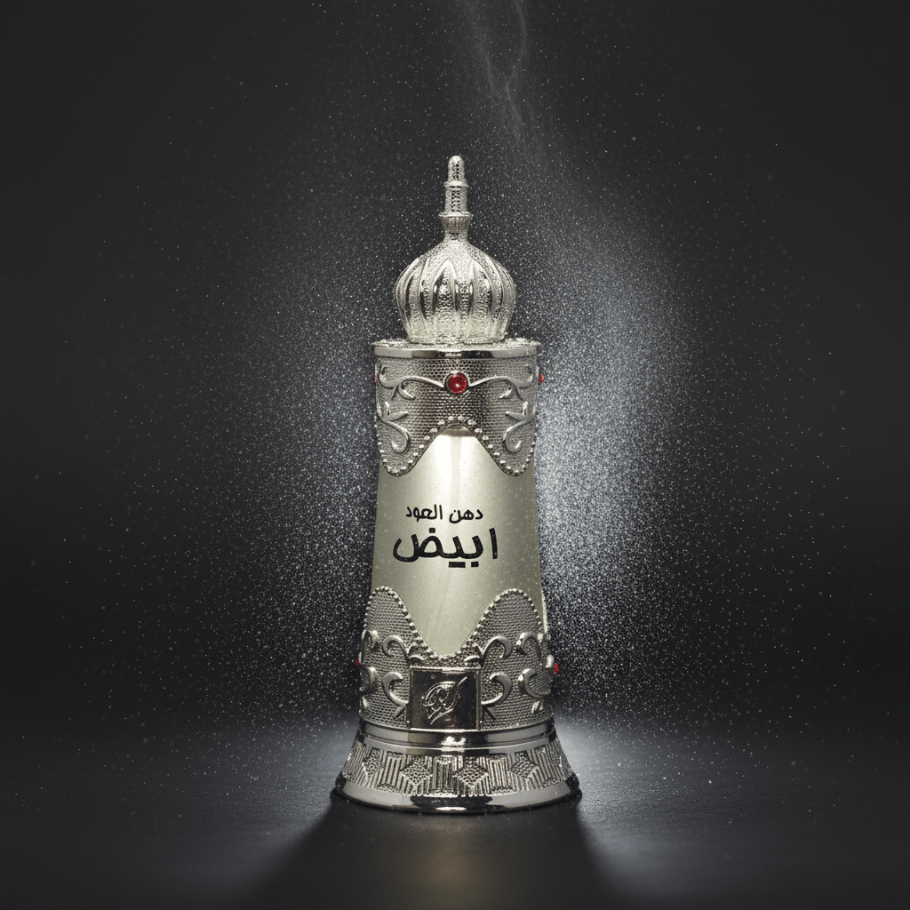 Dehn Al Oudh Abiyad by Afnan, 0.67 oz Perfume Oil for Unisex - Unik Glow