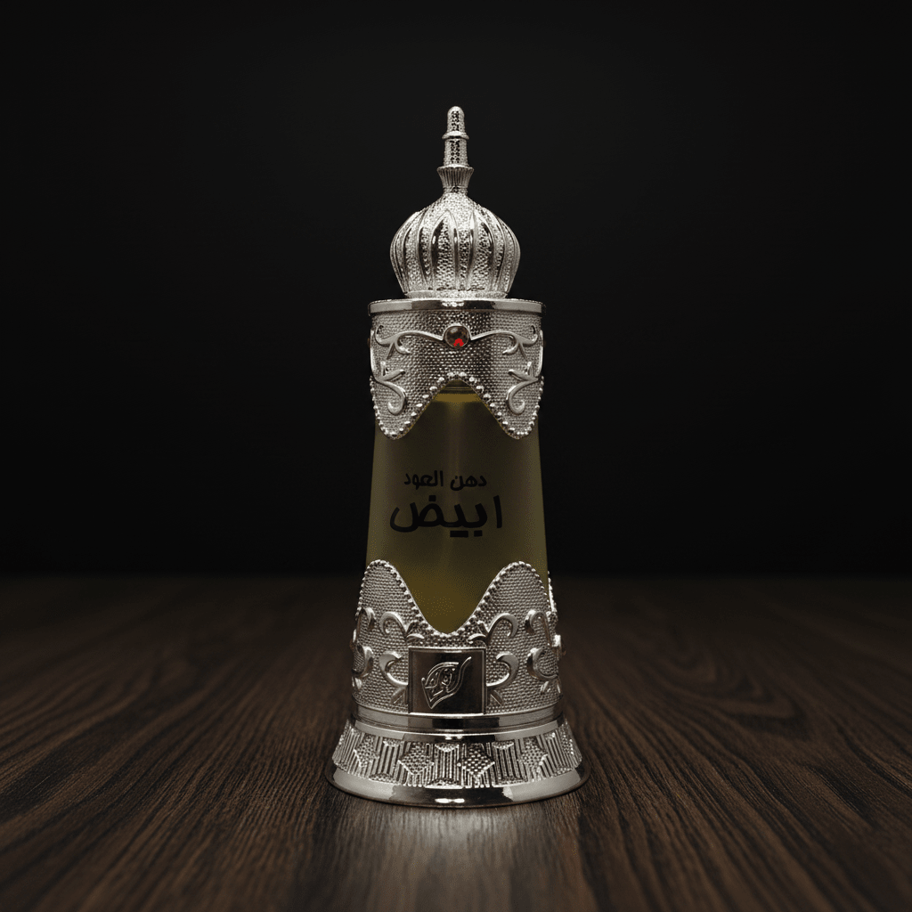 Dehn Al Oudh Abiyad by Afnan, 0.67 oz Perfume Oil for Unisex - Unik Glow