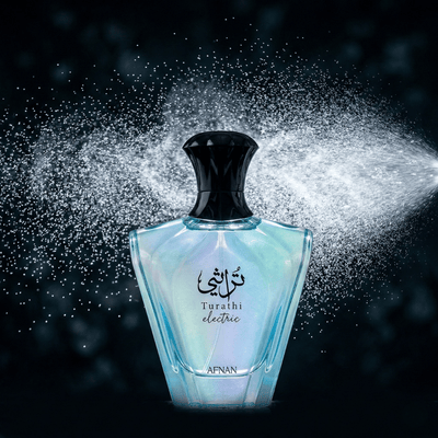 Electric Turathi by Afnan, 3 oz EDP Spray for Unisex - Unik Glow