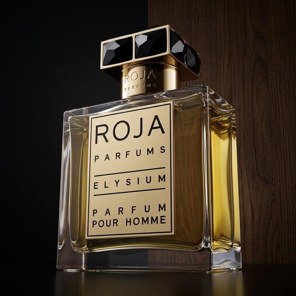 Elysium Pour Homme by Roja Parfums, 1.7 oz Parfum Spray for Men - Unik Glow