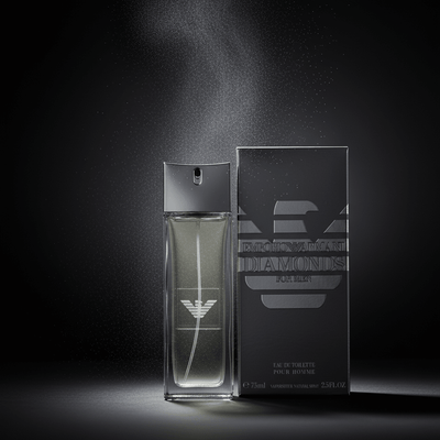 Emporio Armani Diamonds by Giorgio Armani, 2.5 oz EDT Spray for Men - Unik Glow