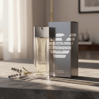 Emporio Armani Diamonds by Giorgio Armani, 2.5 oz EDT Spray for Men - Unik Glow