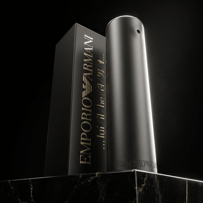 Emporio Armani He by Emporio Armani, 3.4 oz EDT Spray for Men - Unik Glow