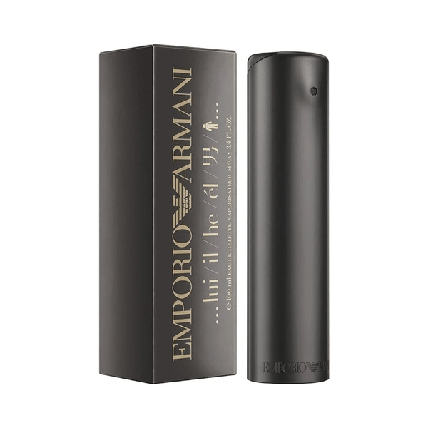 Emporio Armani He by Emporio Armani, 3.4 oz EDT Spray for Men - Unik Glow