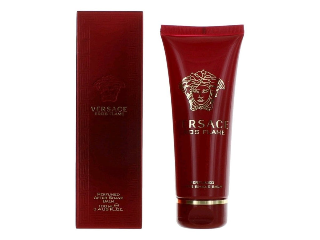 Eros Flame by Versace, 3.4 oz After Shave Balm for Men - UnikGlow
