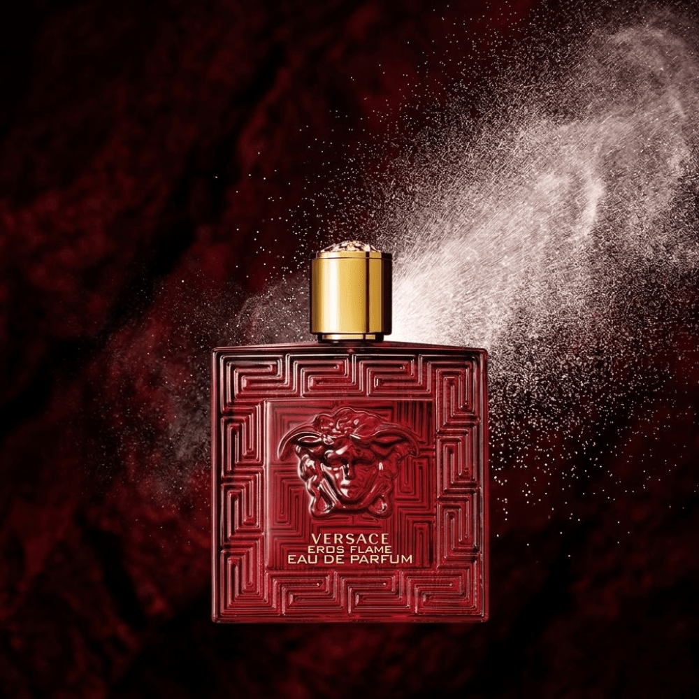 Eros Flame by Versace, 3.4 oz EDP Spray for Men - Unik Glow