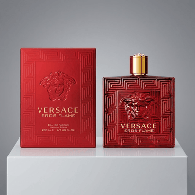 Eros Flame by Versace, 6.7 oz EDP Spray for Men - Unik Glow