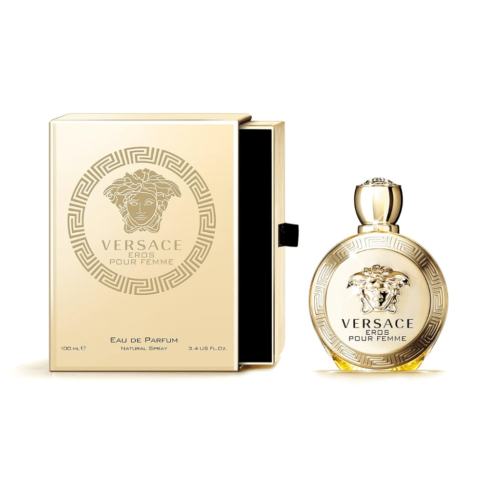 Eros Pour Femme by Versace, 3.4 oz EDP Spray for Women - Unik Glow