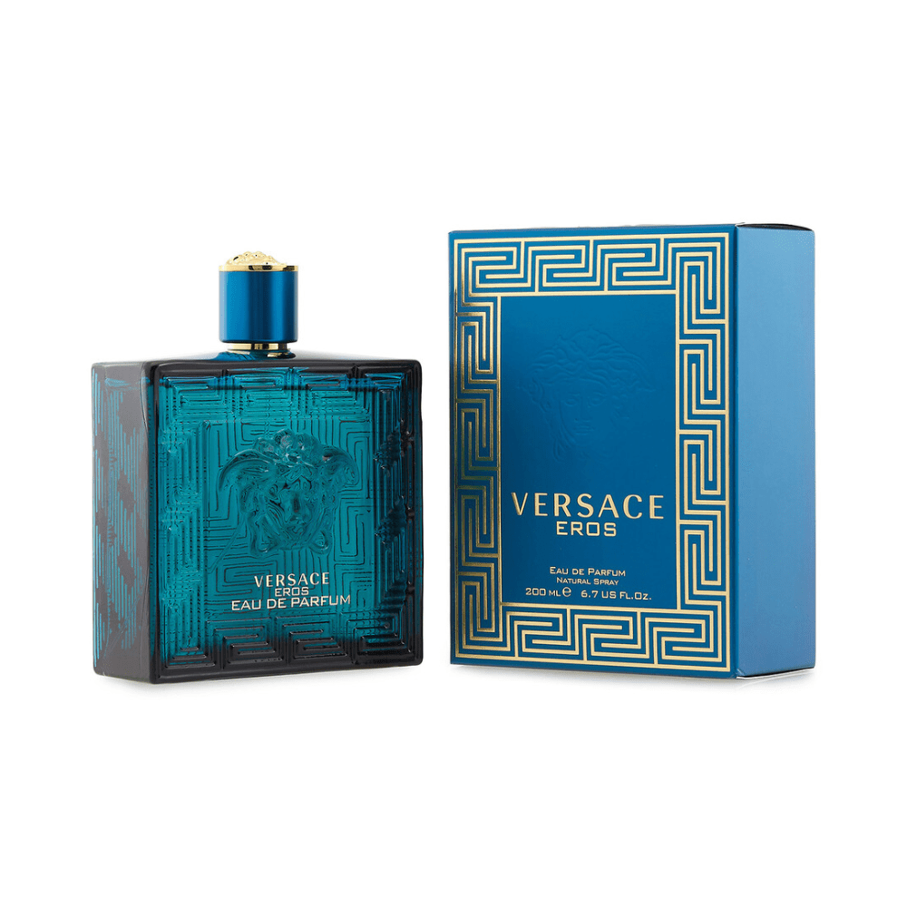 Eros by Versace, 6.7 oz EDP Spray for Men - Unik Glow