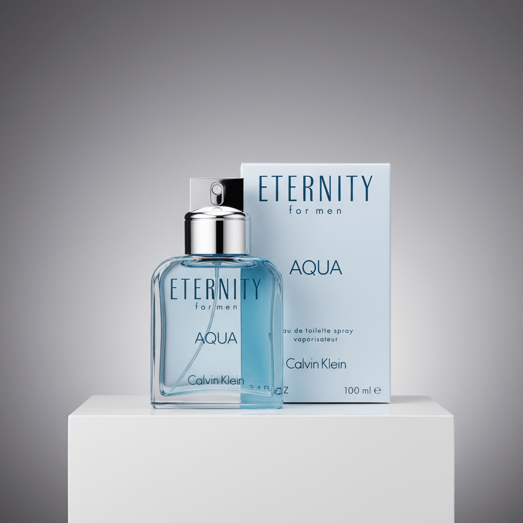 Eternity Aqua by Calvin Klein, 3.4 oz EDT Spray for Men - Unik Glow