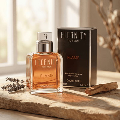 Eternity Flame by Calvin Klein, 3.4 oz EDT Spray for Men - Unik Glow