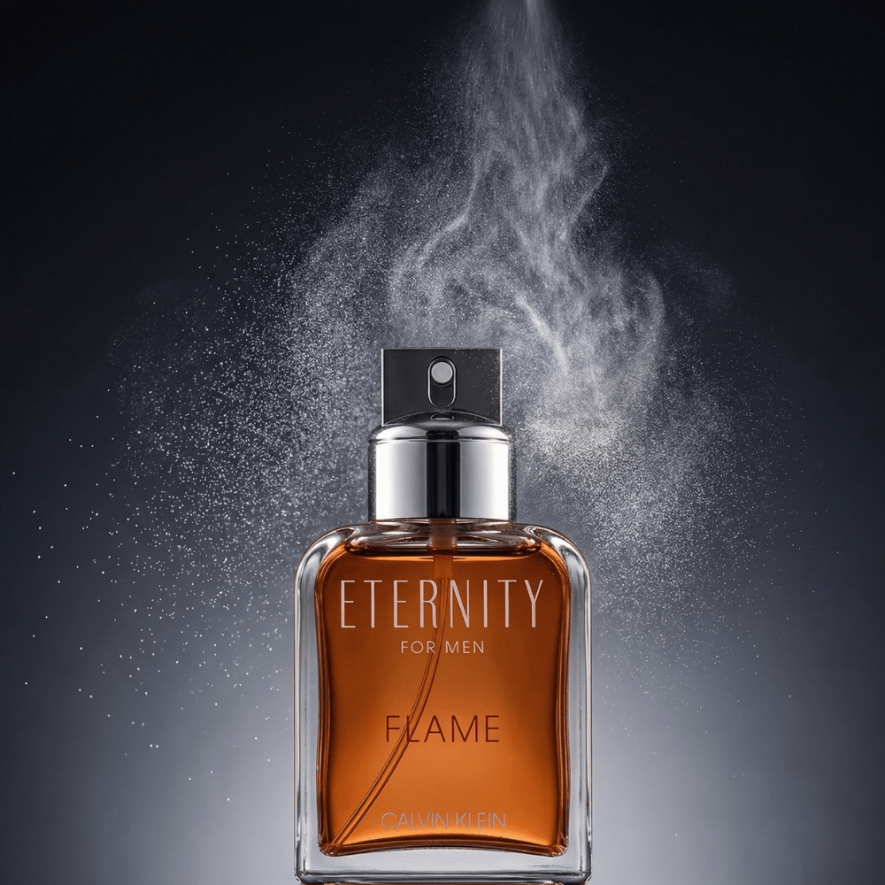 Eternity Flame by Calvin Klein, 3.4 oz EDT Spray for Men - Unik Glow